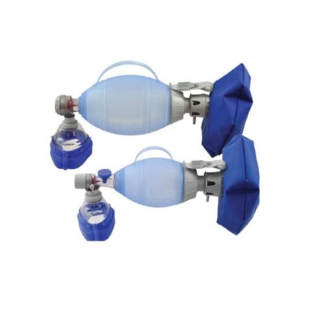 Pallone Per Rianimazione Ambu Pluriuso Completo Di Maschera E Reservoir Per Adulti