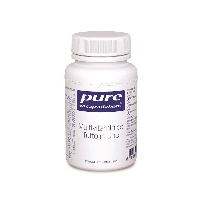 Pure Encapsulations Multivitaminico Tutto In Uno 30 Capsule Pure Encapsulations Multivitaminico Tutto In Uno 30 Capsule