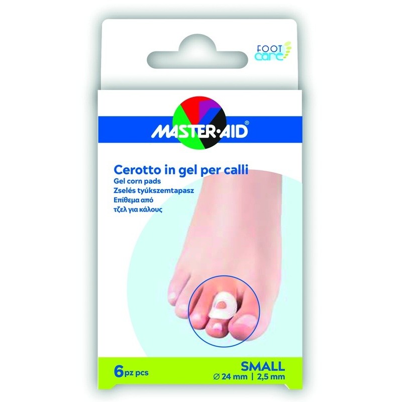 Cerotto Protezione Calli Master-aid Footcare In Gel Small 6 Pezzi B10