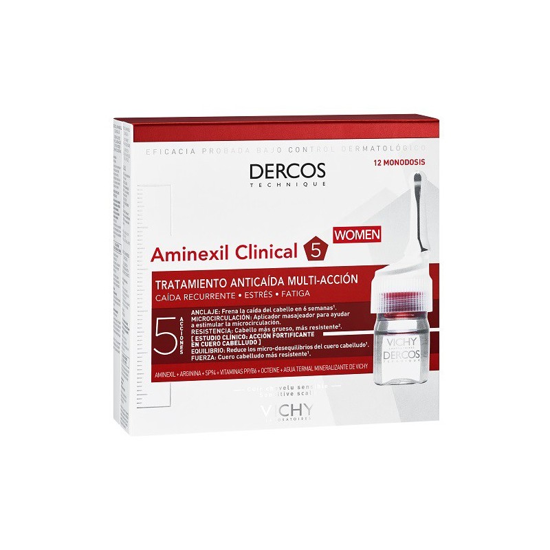 Dercos Aminexil Donna 12 Fiale 6 Ml