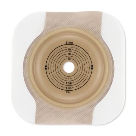 Conform 2 Placca Convessa Soft Con B/a Ceraplus Flangia 70 Mm Placca Ritagliabile 13-51 Mm 5 Pezzi