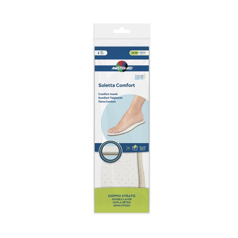 Master-aid Footcare Soletta Comfort Ritagliabile 2 Pezzi I1