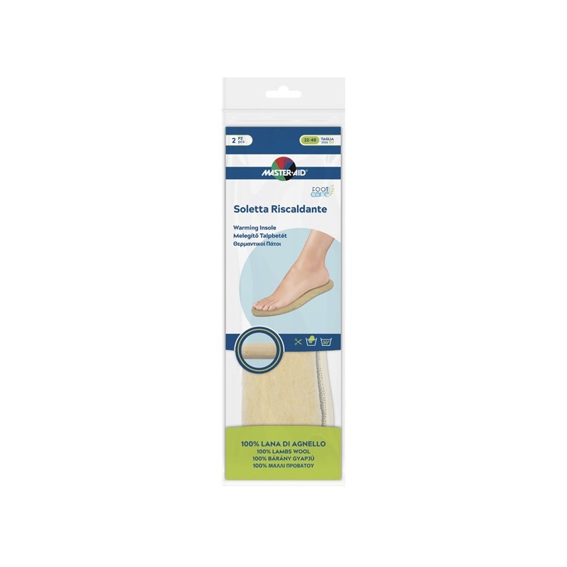 Master-aid Footcare Soletta Riscaldante Ritagliabile 2 Pezzi I3