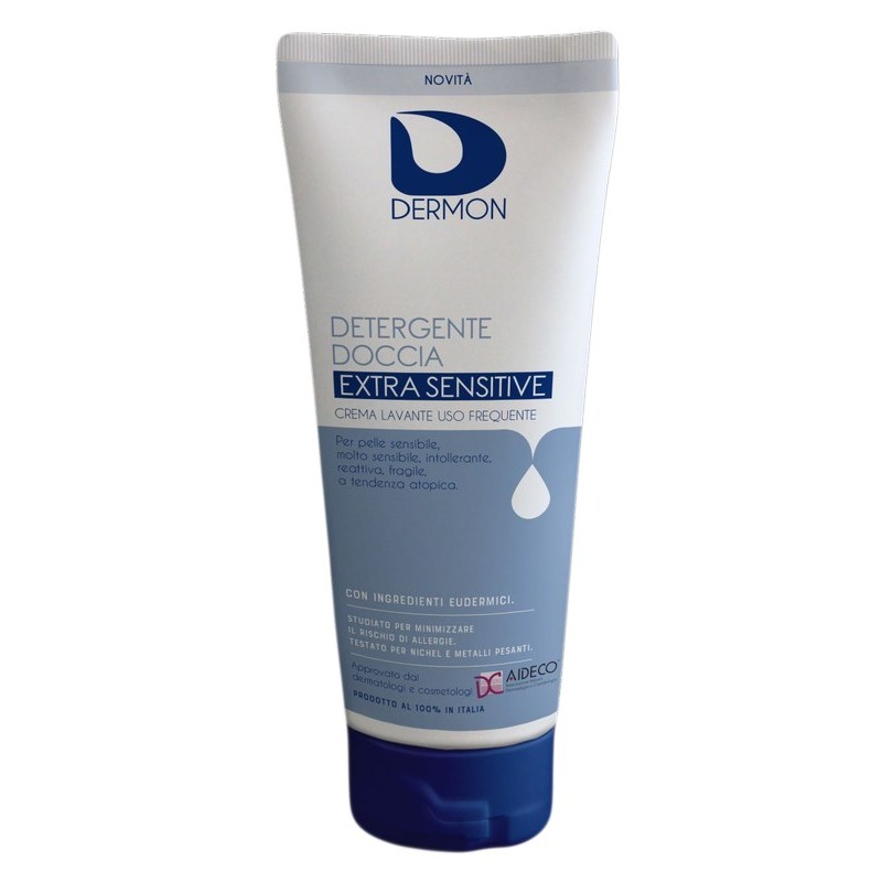 Dermon Detergente Doccia Extrasensitive Crema Lavante Uso Frequente 250 Ml