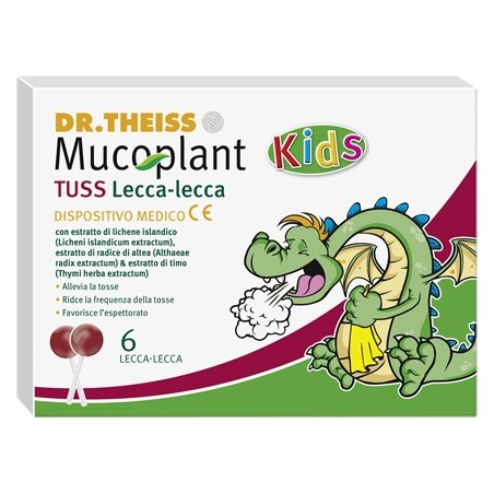 Dr Theiss Mucoplant Tuss Lecca Lecca 6 Pezzi