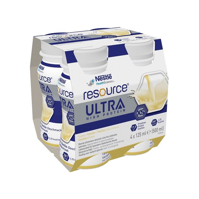 Resource Ultra Vaniglia 4x125 Ml