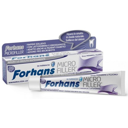 Forhans Dentifricio Microfiller Protezione Smalto 75 Ml