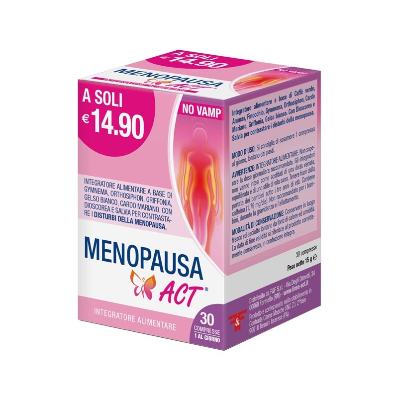 Menopausa Act 30 Compresse