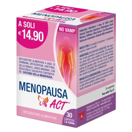 Menopausa Act 30 Compresse