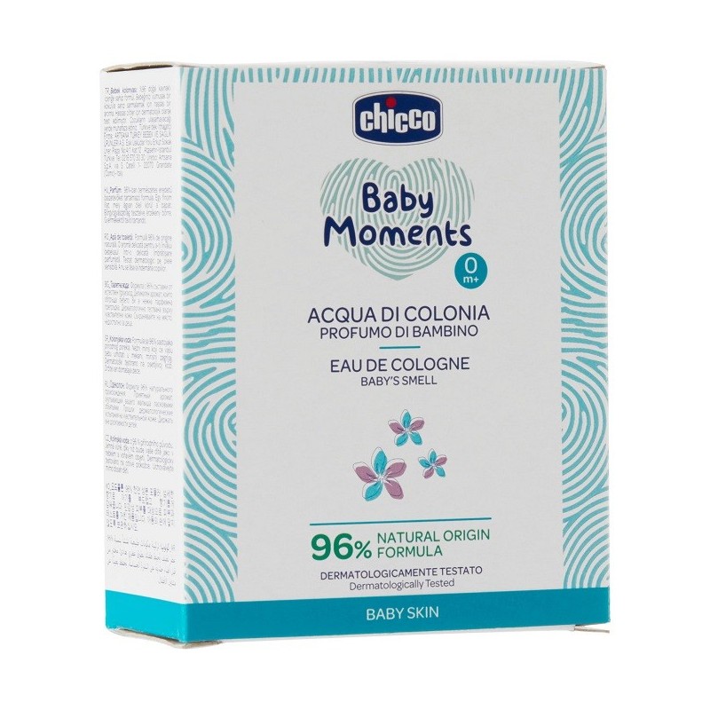 Chicco Baby Moments Acqua Di Colonia Profumo Di Bambino 100 Ml