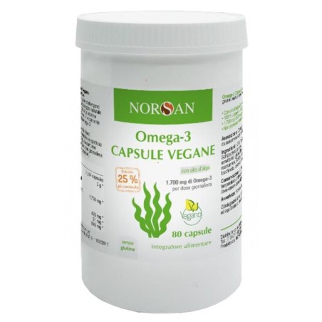 Norsan Omega 3 Vegano 80 Capsule
