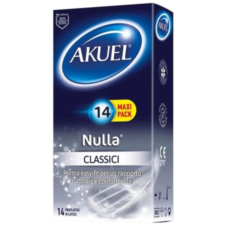 Profilattico Akuel Nulla Classico 14 Pezzi