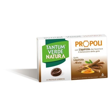 Tantum Verde Natura 15 Pastiglie Liquirizia