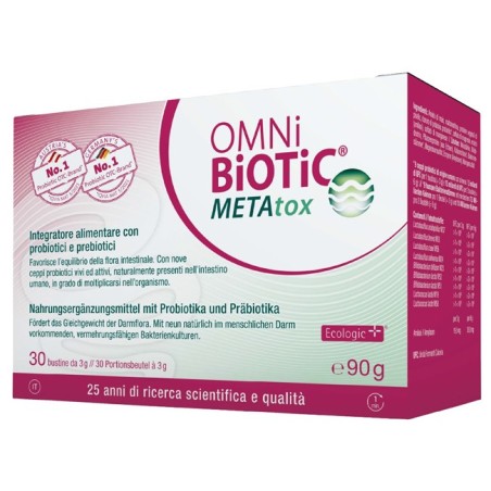 Omni Biotic Metatox 30 Bustine Da 3 G