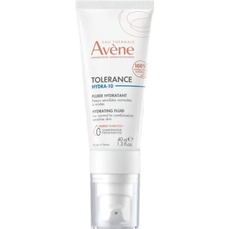 Avene Tolerance Hydra 10 Fluido Idratante 40 Ml