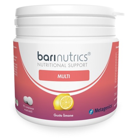 Barinutrics Multi Limone 90 Compresse Masticabili