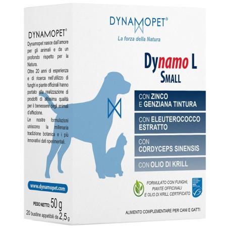 Dynamo L Small 20 Bustine Appetibili Da 2,5 G