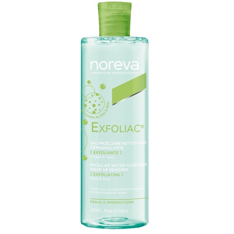 Exfoliac Acqua Micellare Detergente Struccante Esfoliante 400 Ml