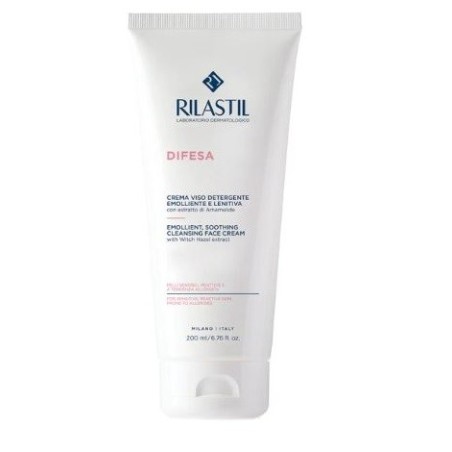 Rilastil Difesa Crema Viso Detergente Emolliente E Lenitiva 200 Ml