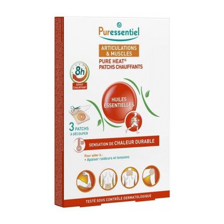 Puressentiel Cerotti per Dolori Muscolari e Articolari 3 Pezzi