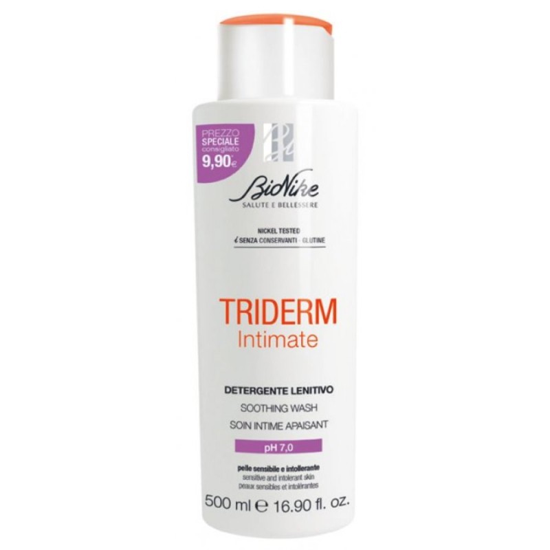 Triderm Intimate Detergente Lenitivo Ph 7,0 500 Ml