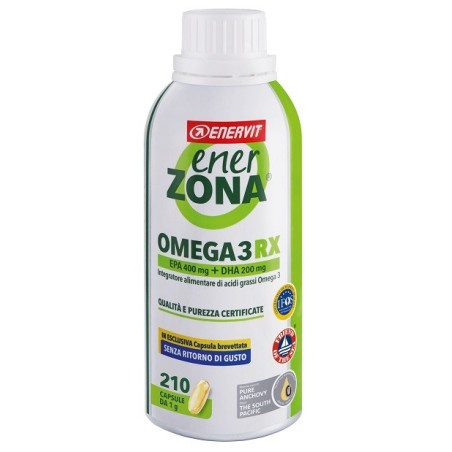 Enerzona Omega 3 RX Integratore per il Cuore 210 Capsule