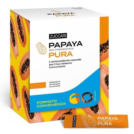 Zuccari Papaya Pura Integratore 60 Stick Pack