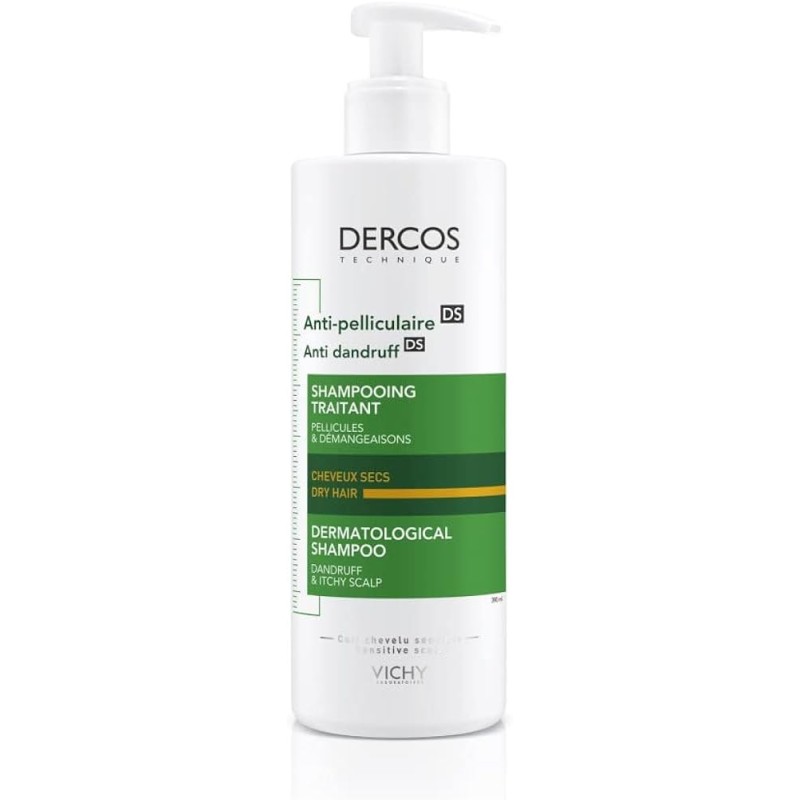 Vichy Dercos Anti-Forfora Shampoo: La Soluzione Definitiva per la Forfora Grassa 390ML