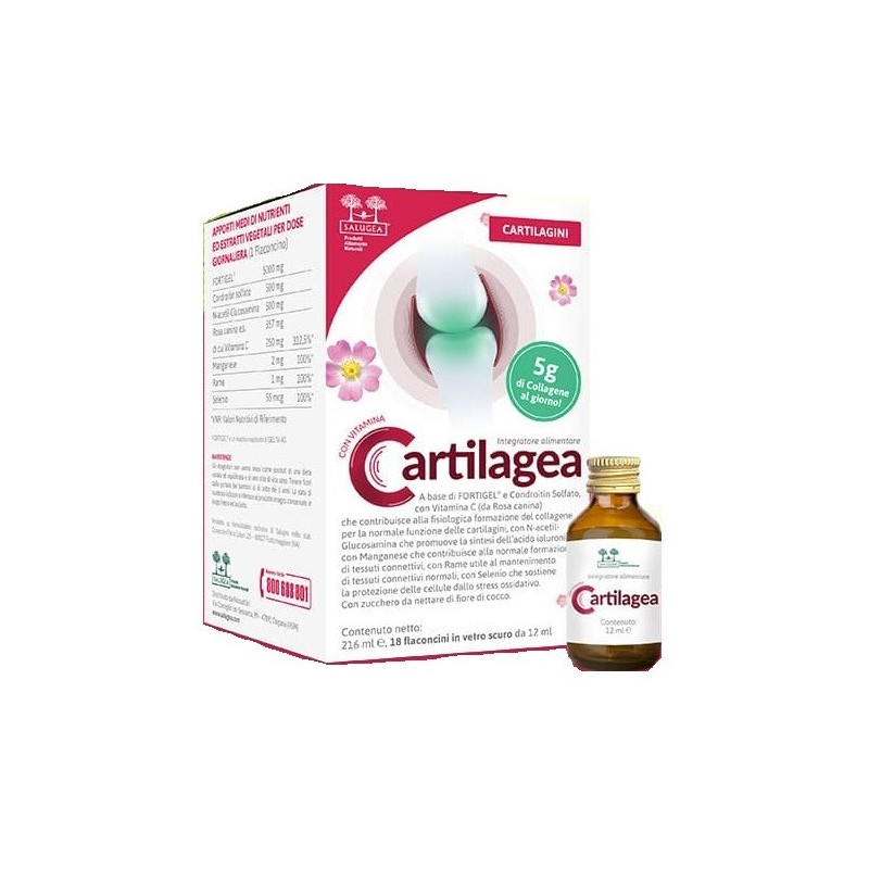 Cartilagea Saugea 18 flaconcini da 12 ml