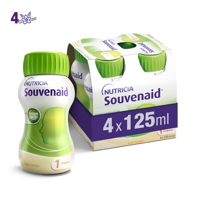 Souvenaid di Nutricia ha un gradevole gusto di vaniglia! Souvenaid di Nutricia ha un gradevole gusto di vaniglia!