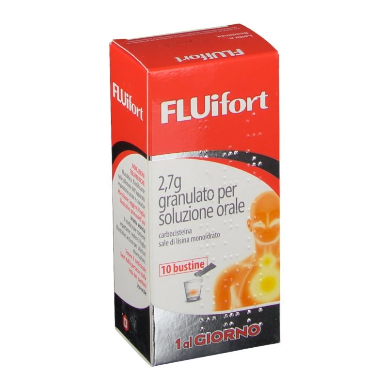 Dompé Fluifort Granulato 10 bustine 2.7g