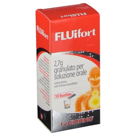 Dompé Fluifort Granulato 10 bustine 2.7g