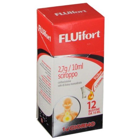 Dompé Fluifort Sciroppo 12 bustine 2.7g