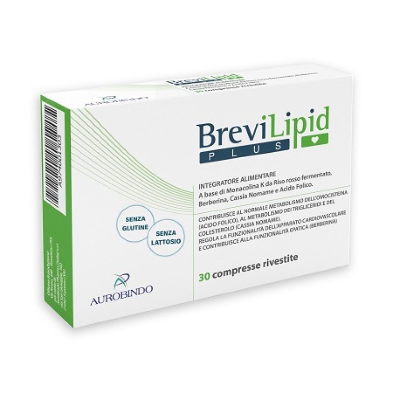 Aurobindo Pharma Italia Brevilipid Plus 30 Compresse Rivestite