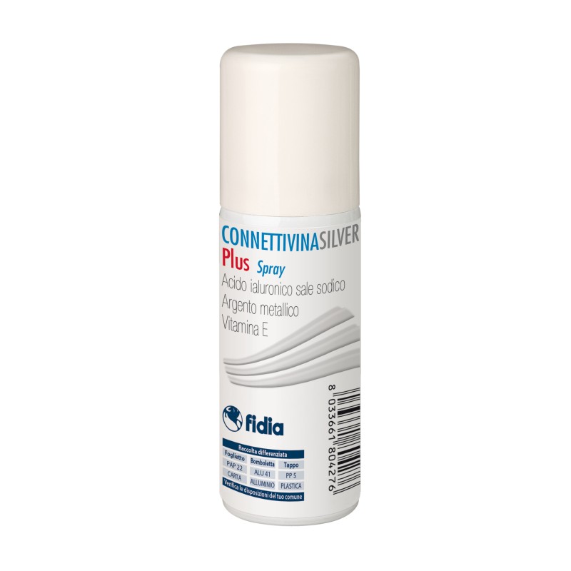 Fidia Connettivina Silver Plus Trattamento per Lesioni Cutanee Spray 50 ml