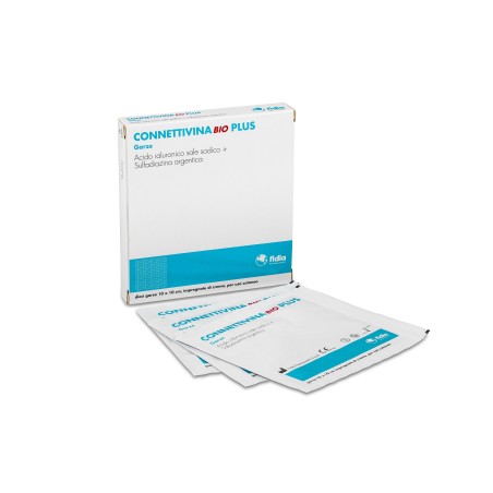 Fidia Connettivina Bio Plus Garza 10 x 10 cm - 10 Pezzi