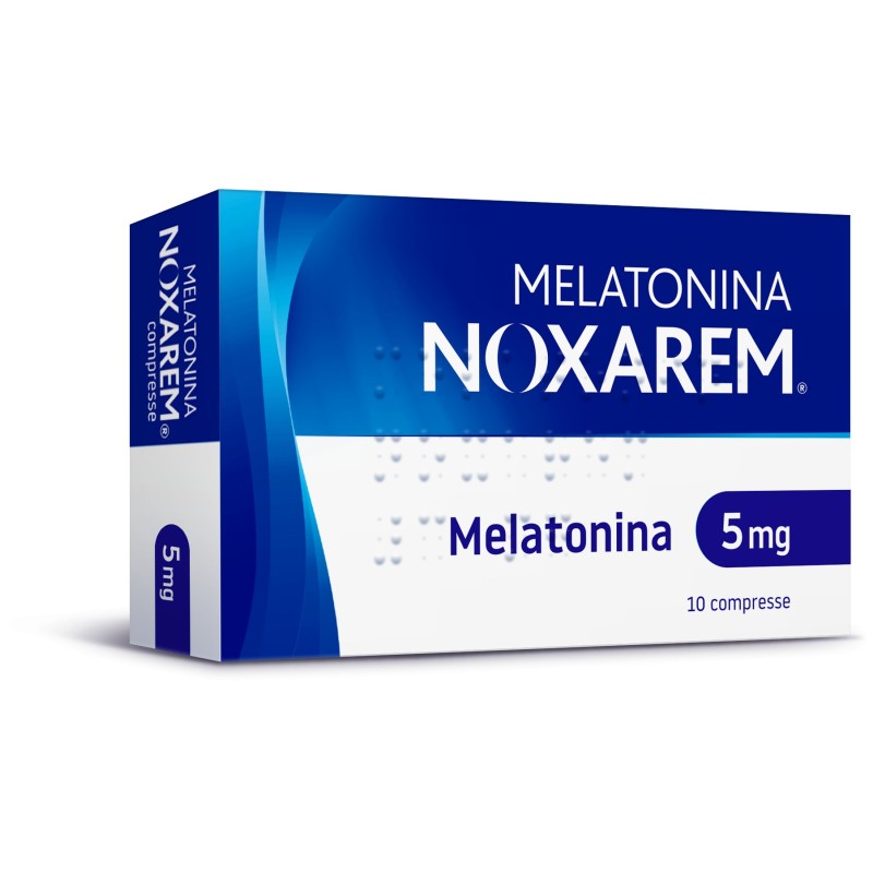 Vemedia Melatonina Noxarem Integratore per il Sonno 10 Compresse