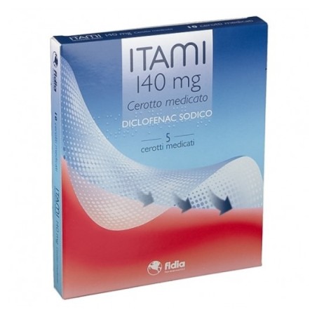 Fidia Itami 5 Cerotti Medicati 140 mg