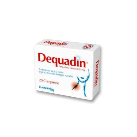 Dequadin*20cpr 0,25mg