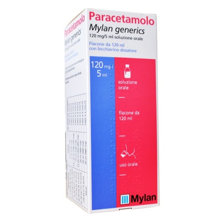 Paracetamolo Sciroppo 120 Ml 120 Mg/5 Ml
