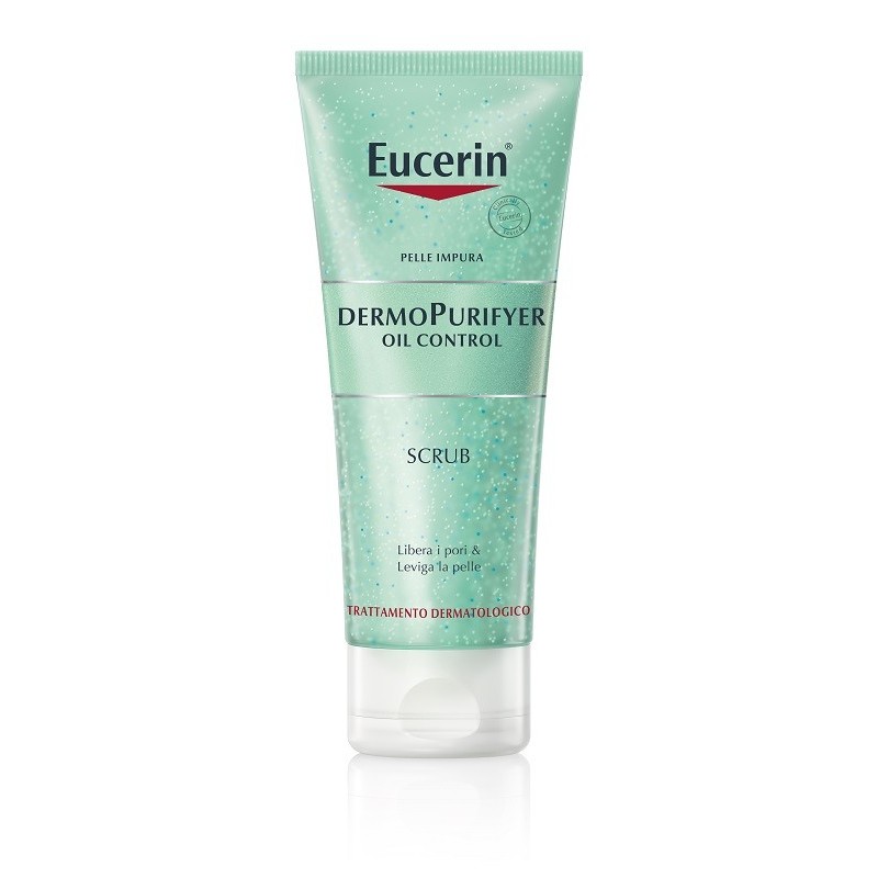 Eucerin Dermopurifyer Oil Control 100 Ml Scrub Trattamento Dermatologico