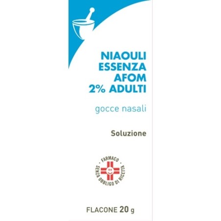 Niaouli Essenza Fa*2% Gtt 20g