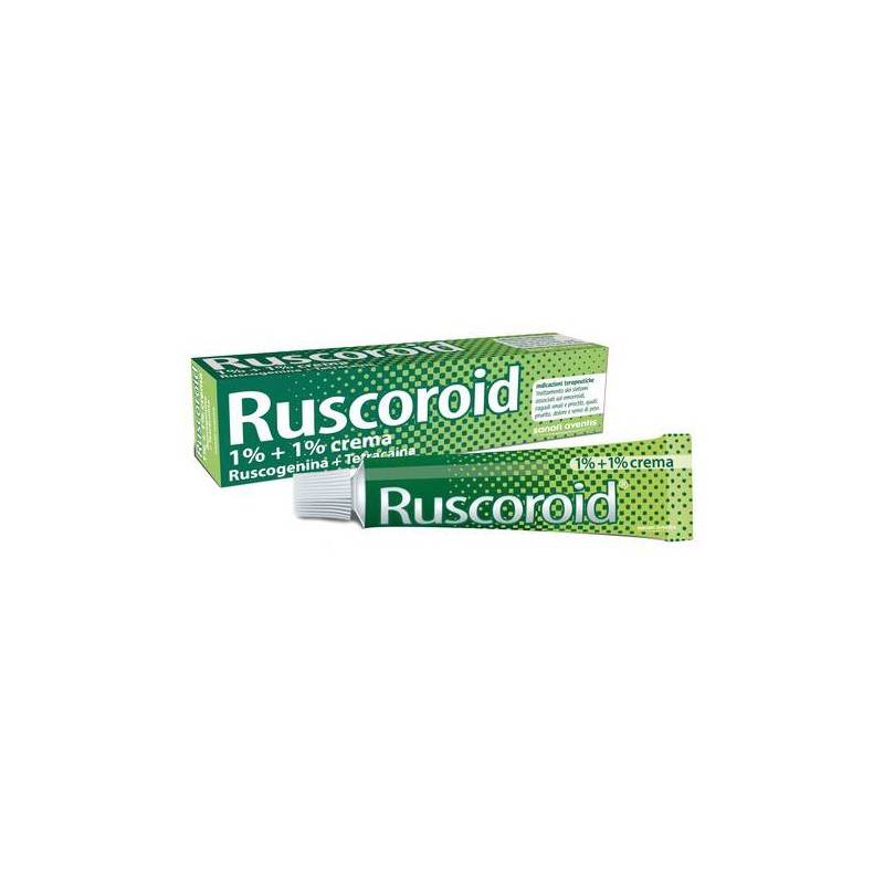 Ruscoroid*rett Crema 40g 1%+1% Ruscoroid*rett Crema 40g 1%+1%