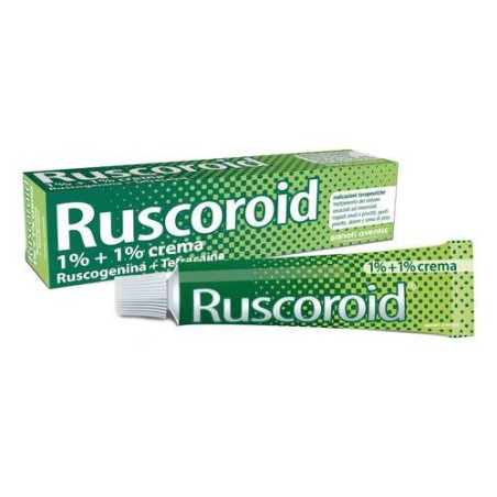 Ruscoroid*rett Crema 40g 1%+1%