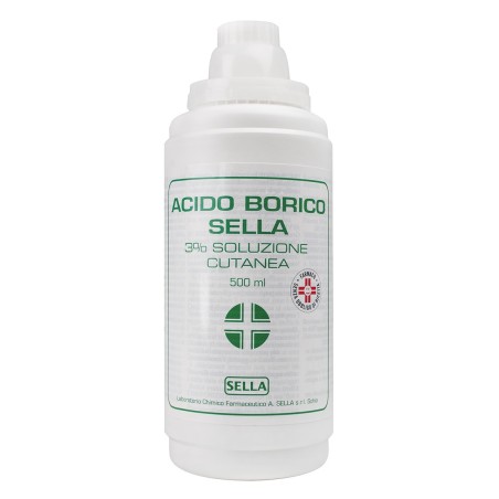 Acido Borico Sella*3% 500ml
