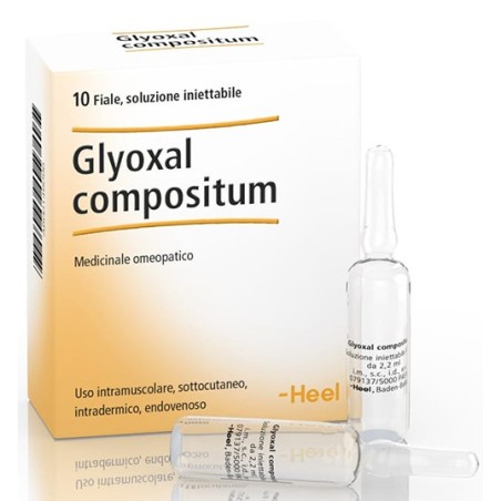Heel Glyoxal Compostium 10 Fiale Da 2,2 Ml L'una
