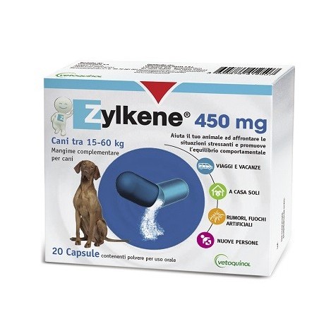 Zylkene Cani 20 Capsule Da 450 Mg