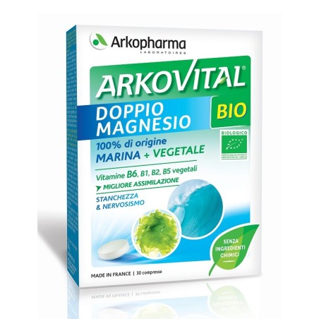 Arkovital Doppio Magnesio Bio 30 Compresse