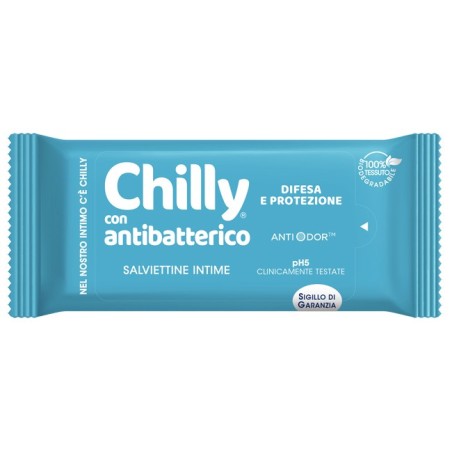 Chilly Salviette Antibatteriche 12 Pezzi