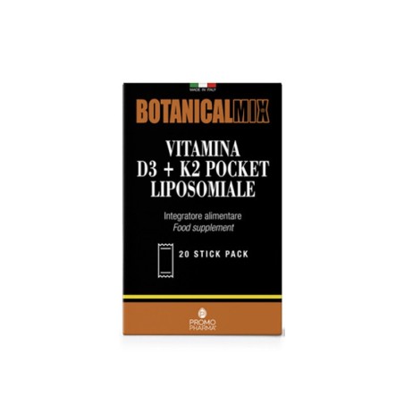 Vitamina D3 + K2 Pocket Botanical Mix 30 Stick